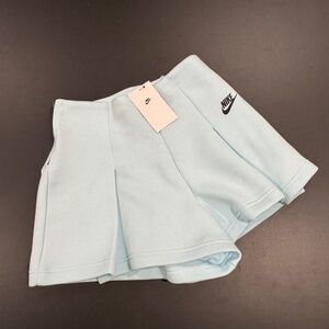 Womens Nike Tech Fleece High Waisted 3" Pleated Shorts
